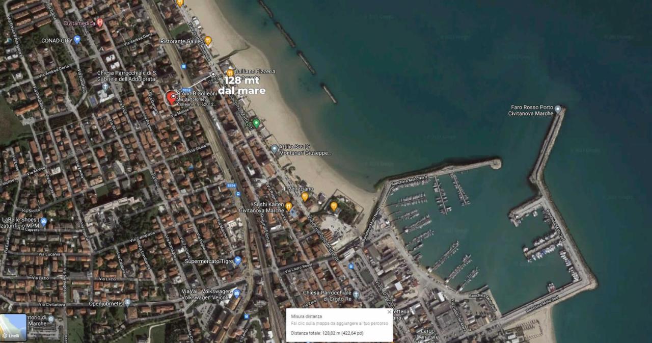 Colleoni 19 Bangkok, Appartamento Superior Civitanova Marche Luaran gambar
